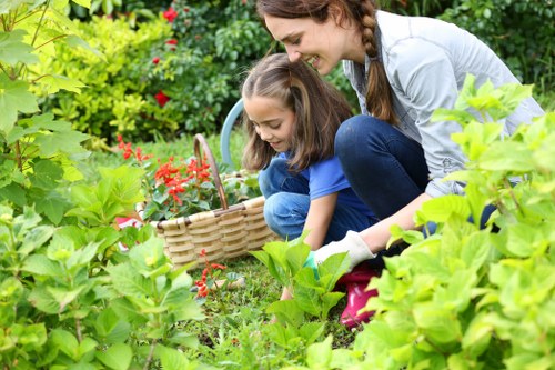 Charity reuse partnership for garden materials in Ratcliff